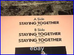 Debbie Gibson Rare Signed 12 Vinyl Record Limited Edition Staying Together COA