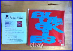 Dehd Signed Blue Skies Limited Pink Lipstick Vinyl Lp Album Autograph Bas Coa