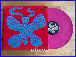 Dehd Signed Blue Skies Limited Pink Lipstick Vinyl Lp Album Autograph Bas Coa