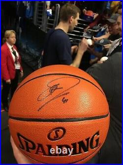 Dirk Nowitzki Signed Official Limited Edition NBA Finals Basketball + JSA Coa