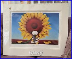 Doug Hyde Here Comes The Sun. Limited Edition Print. With COA. Mounted