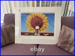 Doug Hyde Here Comes The Sun. Limited Edition Print. With COA. Mounted