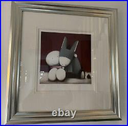 Doug Hyde, Lean On Me, Framed Signed Limited Edition Giclee Print, Rare, w. COA