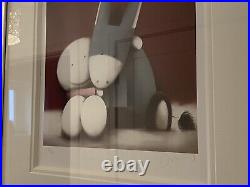 Doug Hyde, Lean On Me, Framed Signed Limited Edition Giclee Print, Rare, w. COA