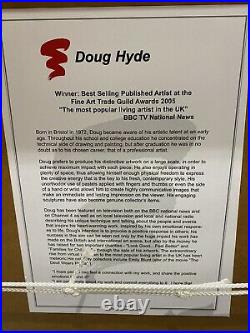 Doug Hyde Sold Out Framed Signed New Friends Limited Edition Print With COA