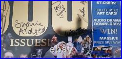 Dr Who Magazine & photo signed by 16 Celebrating 500 Issues Limited COA 32938