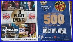 Dr Who Magazine & photo signed by 16 Celebrating 500 Issues Limited COA 32938