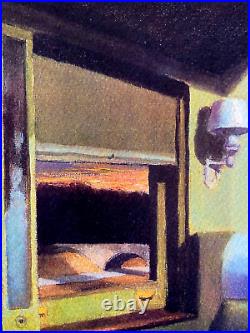 Edward Hopper Lithograph COA Original Hand Signed Numbered Limited