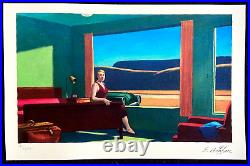 Edward Hopper Lithograph COA Original Numbered A Hand Signed Limited Edition