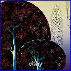 Eyvind Earle A Tree Poem Hand-Signed Limited Edition Serigraph COA