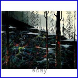 Eyvind Earle Dawns First Light Hand-Signed Limited Edition Serigraph COA