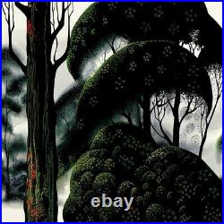 Eyvind Earle Forest Magic Hand-Signed Limited Edition Serigraph COA