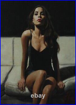 FABIAN PEREZ Original Limited Edition Print'At The Four Seasons 2' with COA