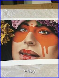 Findac FLEUR LI 05 AFTERGLOWithUNDERTOW SIGNED LIMITED EDITION PRINT WITH COA