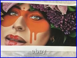 Findac FLEUR LI 05 AFTERGLOWithUNDERTOW SIGNED LIMITED EDITION PRINT WITH COA