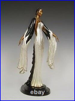 Fire-leaves (Bronze), Limited Edition, Erte MINT CONDITION with COA