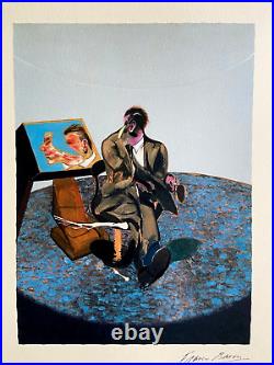 Francis Bacon Lithograph COA Met Museum Signed Published Limited 500 ex