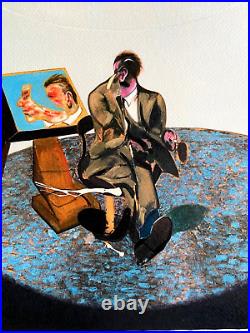 Francis Bacon Lithograph COA Met Museum Signed Published Limited 500 ex