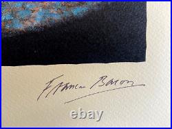 Francis Bacon Lithograph COA Met Museum Signed Published Limited 500 ex