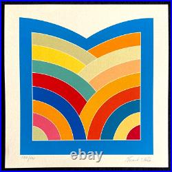 Frank Stella Lithograph COA Original Signed Limited Edition 275 ex