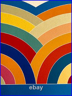 Frank Stella Lithograph COA Original Signed Limited Edition 275 ex