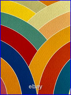 Frank Stella Lithograph COA Original Signed Limited Edition 275 ex