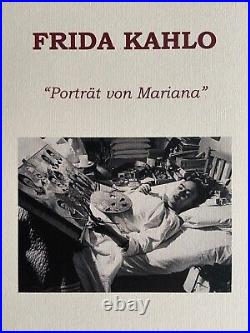 Frida Kahlo Lithograph 1986 COA Original Hand-Numbered Signed Limited