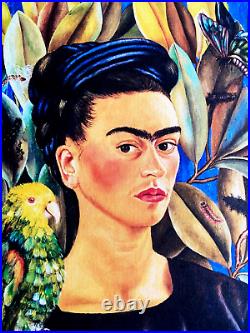 Frida Kahlo Lithograph COA Original Hand Numbered Signed Limited