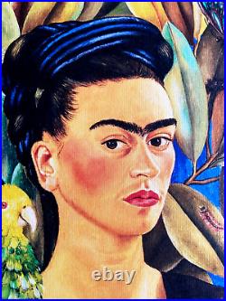 Frida Kahlo Lithograph COA Original Hand Numbered Signed Limited