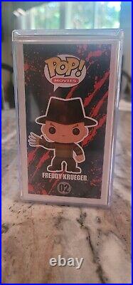 Funko pop! Freddy Krueger GITD Chase Signed by Robert Englund. COA INC