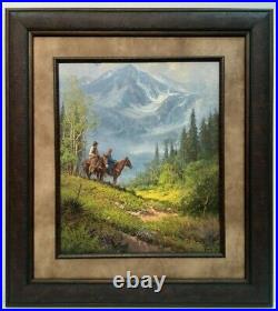 G. Harvey Framed Reflecting His Majesty Limited Edition With Coa