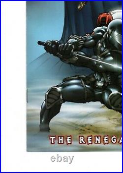 G. I. Joe #21 Renegar Edition Silver Foil Variant Signed Michael Turner Vf/nm Coa