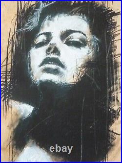 GUY DENNING Spartan woman SIGNED NUMBERED LIMITED EDITION PRINT 129/165 & COA