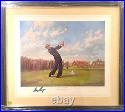 Gary Player Golf Legend Hand Signed Limited Edition Print (60cm X 67cm) & COA