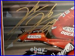 Genuine Hand Signed Nicky Hayden Ducati+photo Proof+coa-limited Edition