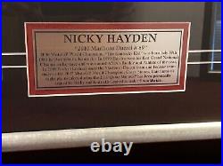 Genuine Hand Signed Nicky Hayden Ducati+photo Proof+coa-limited Edition