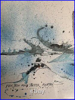 Genuine Ralph Steadman Ink Signed? Limited Edition A2 Print with COA