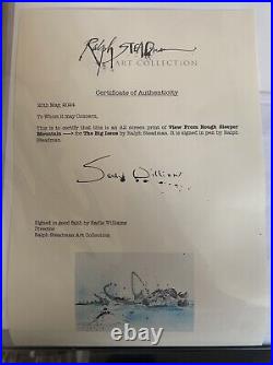 Genuine Ralph Steadman Ink Signed? Limited Edition A2 Print with COA