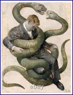 Gerard DuBois'Serpents' Limited Edition Giclee Fine Art Print Signed COA 74/75