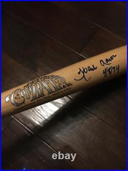 HANK AARON Signed Full Size Cooperstown Bat Limited Edition #d /715 PSA COA