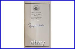 Hand Signed STATECRAF Book MARGARET THATCHER Prime Minister LIMITED EDITON +COA