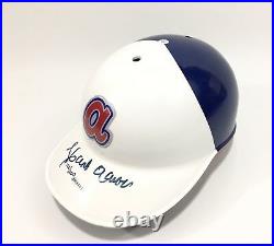 Hank Aaron Signed Braves Throwback Fullsize Helmet UDA Coa Limited 102/200