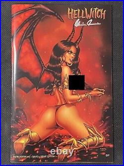 Hellwitch Sacrilegious #1 Have A Heart BP Edition Hyper Limited Signed COA'S