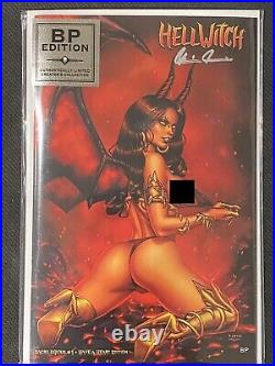 Hellwitch Sacrilegious #1 Have A Heart BP Edition Hyper Limited Signed COA'S