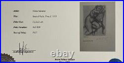 Henri Matisse, Original Hand-signed Lithograph with COA & Appraisal of $3,500=