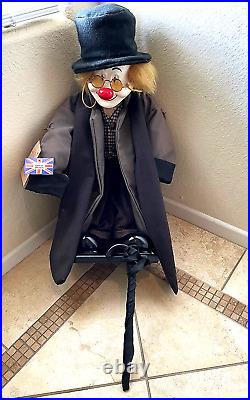 Hobo Designs Ltd. Collectible Crompton Doll Signed/Numbered 160/2500 COA Exc