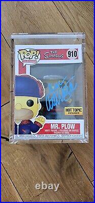 Homer Simpson Mr Plow Hot Topic Funko Signed By Dan Castellaneta Coa Grail