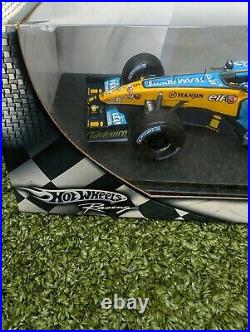 Hot Wheels Racing Renault R25 Fernando Alonso 118 SIGNED WithCOA Limited Edition