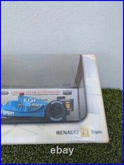 Hot Wheels Racing Renault R25 Fernando Alonso 118 SIGNED WithCOA Limited Edition