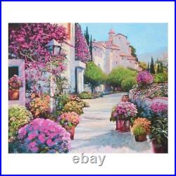 Howard Behrens Blissful Burgundy art Limited Edition Canvas Numbered Signed, COA